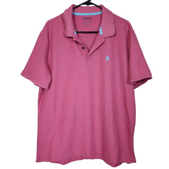 IZOD XL Mens Collared Polo Shirt - Picture 1 of 4